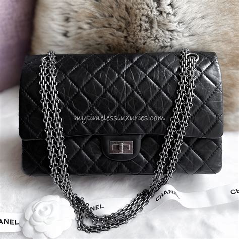 chanel so black reissue 226|Chanel Reissue 226 .